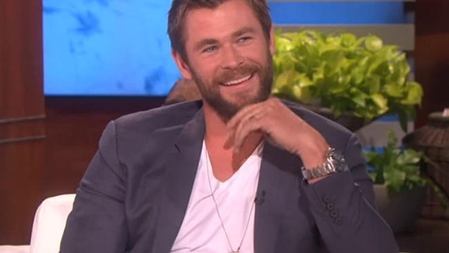 Hemsworth’s daughter: ‘I want a penis’