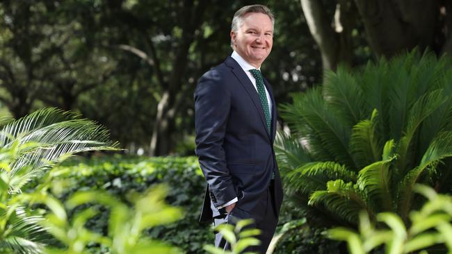 Minister for Industry, Energy and Emissions Reductions Chris Bowen says the reports of the death of the green hydrogen industry are greatly exaggerated. Picture: John Feder/The Australian