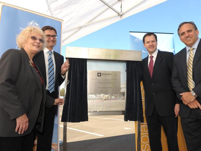 Opening of the Blacktown City Council Solar City depot commercial PV installation at Rooty Hill depot.