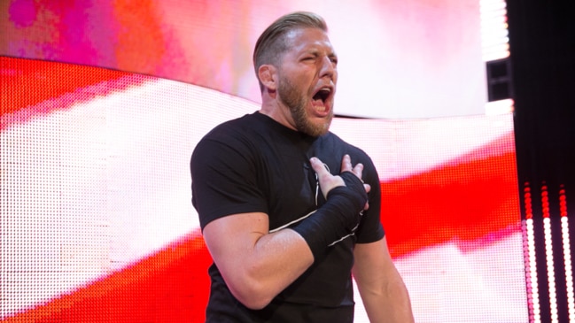 Former WWE world heavyweight champion Jack Swagger, real name Jake Hager, has signed with MMA organisation Bellator. Photo via WWE.com.