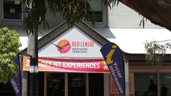 Tourism Central Australia's current office at Jalistan House on the Todd Mall, Alice Springs. Picture: Gera Kazakov