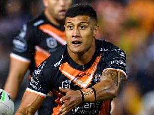 Nu Brown in action on Friday night. Image: NRL Twitter