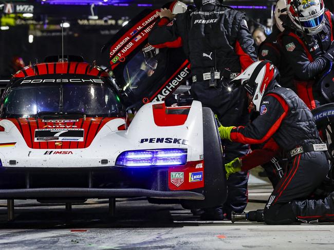 Matt Campbell and Porsche Penske Motorsport won the 2024 Rolex Daytona 24 Hour.