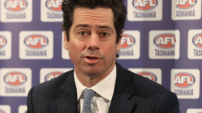 AFL CEO Gillon McLachlan. Picture: Luke Bowden