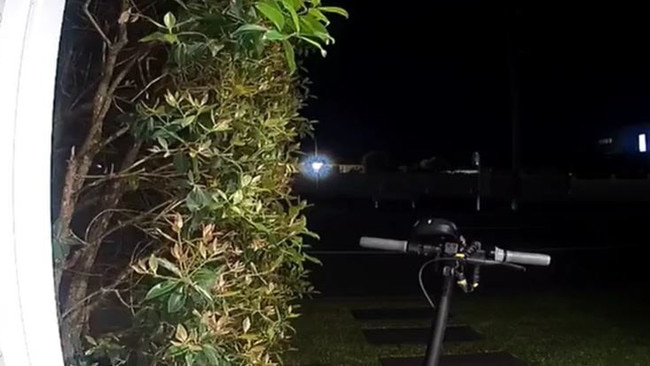 Uber Eats delivery partner ride stolen from the front of a home while making a delivery in Broadbeach. Photo: Facebook