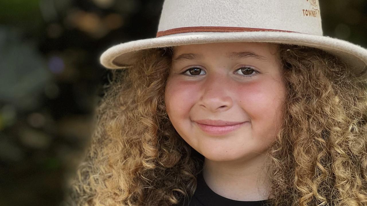 Nine-year-old Indigenous filmmaker Penelope Towney has launched her own YouTube channel Towney Time. Picture: Kezia Davis
