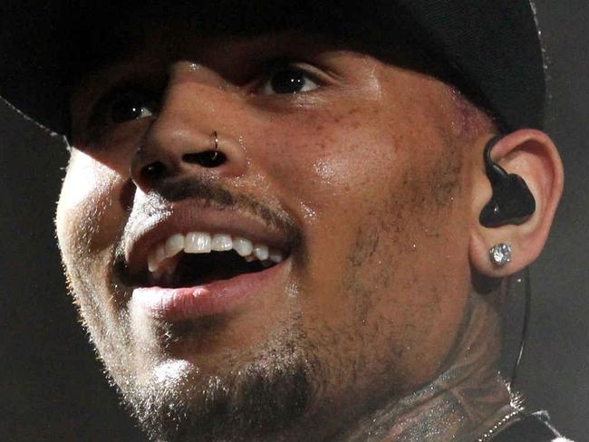 UK CLIENTS MUST CREDIT: AKM-GSI ONLY<BR/> Chris Brown, Trey Songz and Tyga perform live at Between The Sheets Tour in Atlanta, Georgia. <P> Pictured: Chris Brown <B>Ref: SPL966241 020315 </B><BR/> Picture by: AKM-GSI / Splash News<BR/> </P><P>