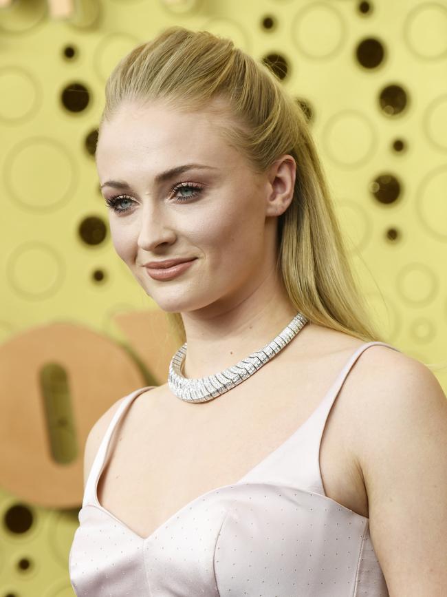 Sophie Turner attends the 71st Emmy Awards. Picture: Getty