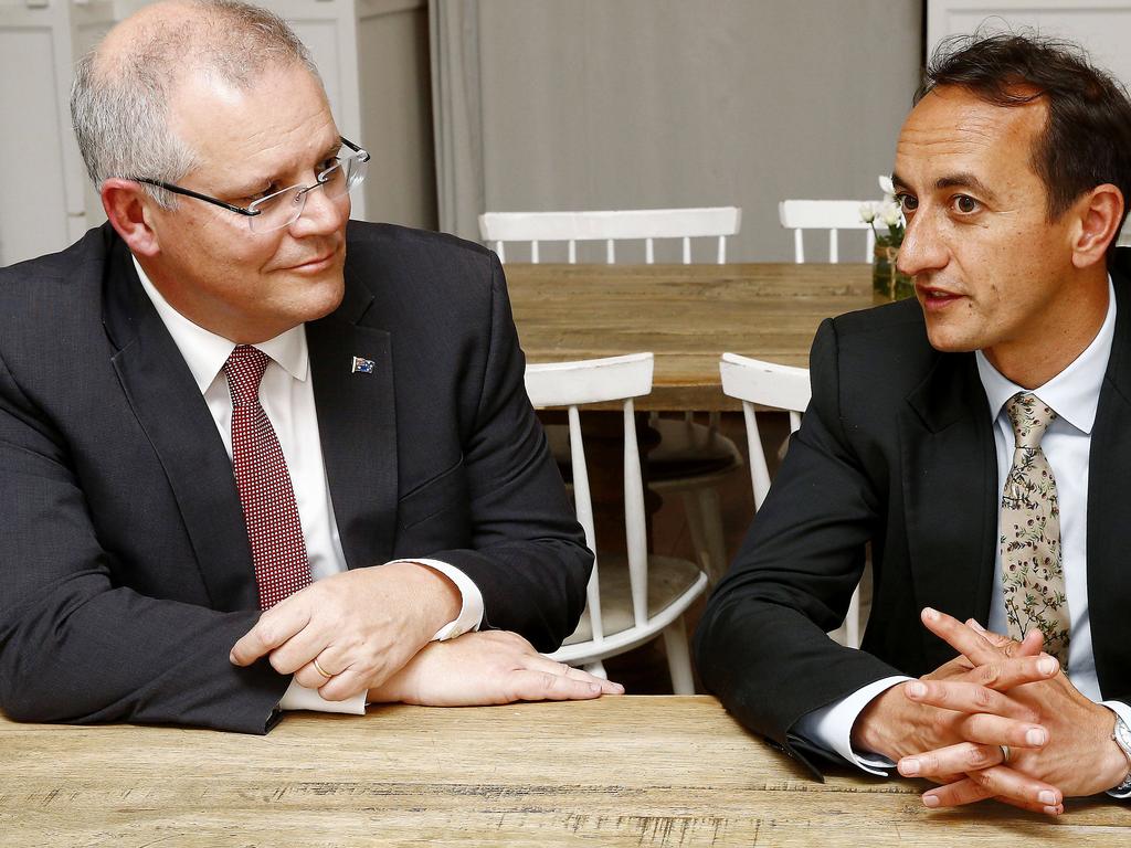 Mr Morrison said voters were clearly angry with the Liberal Party, but said he was not planning to call an early election. Picture: John Appleyard