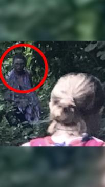 Hiker encounters creepy ghost during walk