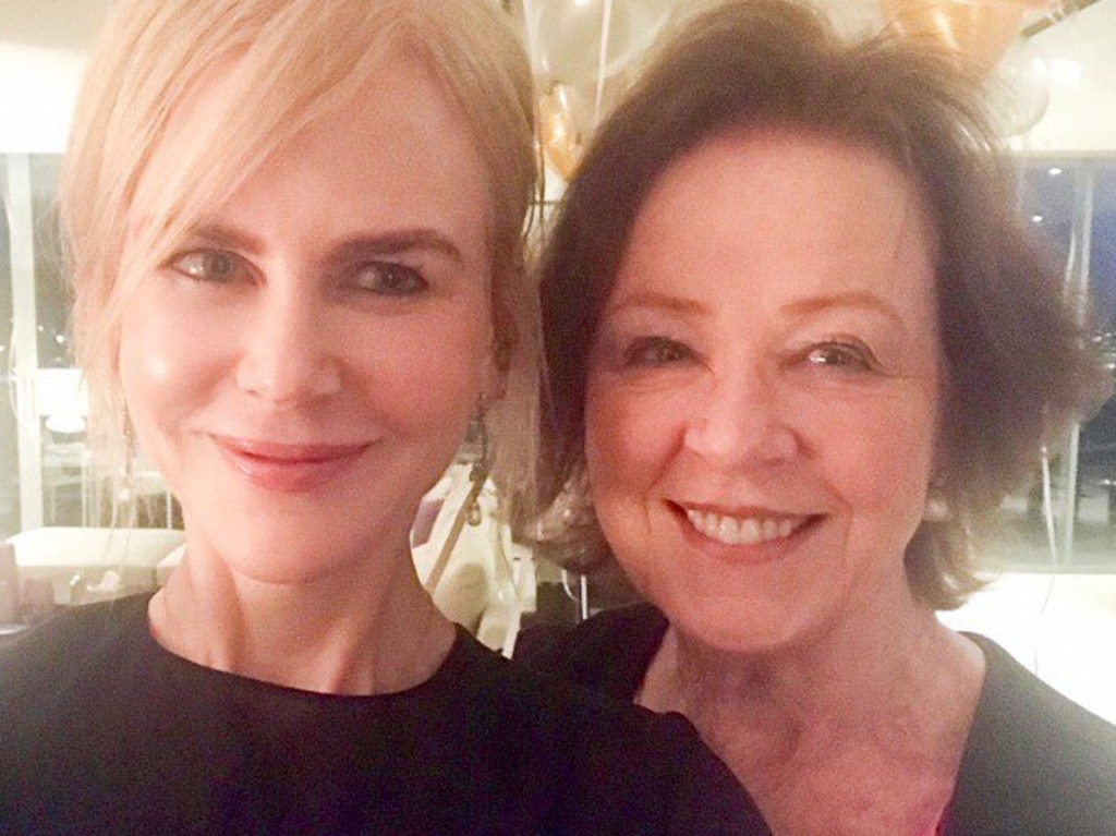 Nicole Kidman with her late mother, Janelle Kidman. Picture: Instagram