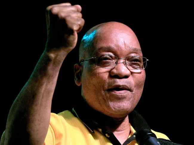 Mr Zuma has survived by trading on the ANC’s legacy as the organisation that ended white-minority rule. Picture: Rajesh Jantilal/AFP