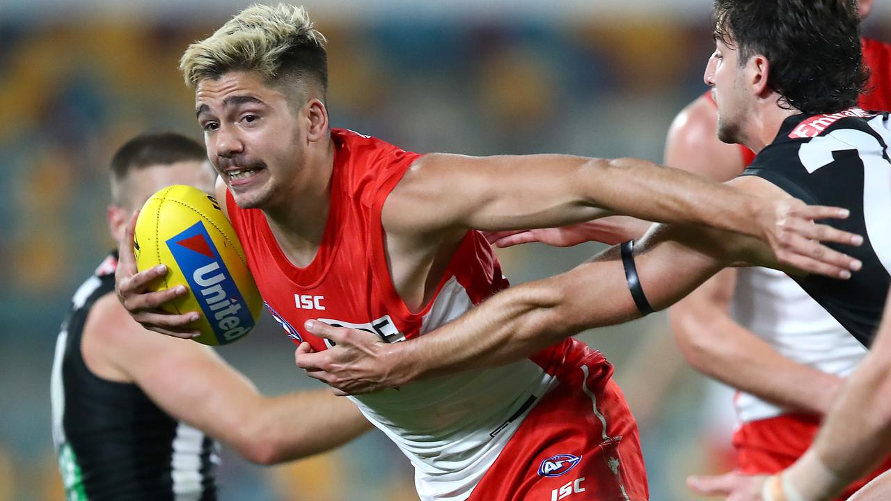 Elijah Taylor has been released by Sydney. Photo: Jono Searle/AFL Photos/via Getty Images.