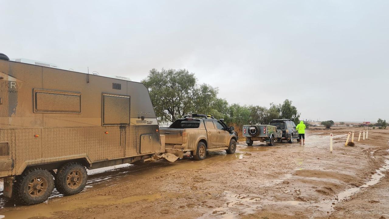 Insane photos show the muddy hell at Big Red Bash. Photo: Danica Clayton