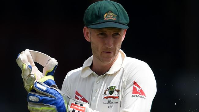 Peter Nevill pulled off a sneaky stumping in the third Test against Sri Lanka.