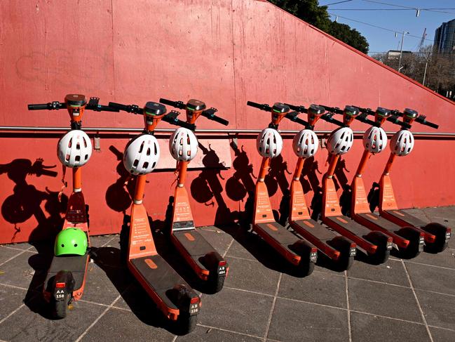 Lord Mayor candidate Gary Morgan has suggested parking zones for e-scooters outside the CBD.