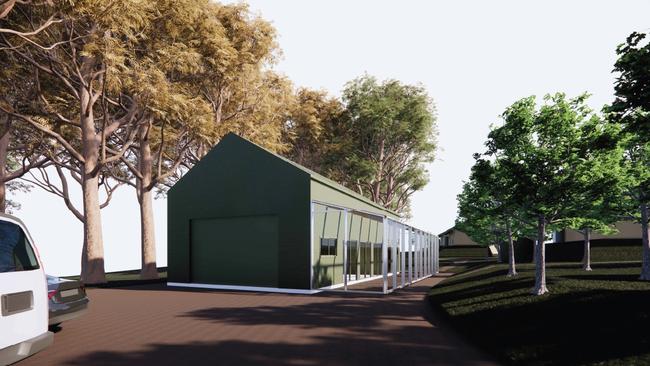 The Currency Creek development would include construction of a horticultural shed. Picture Supplied