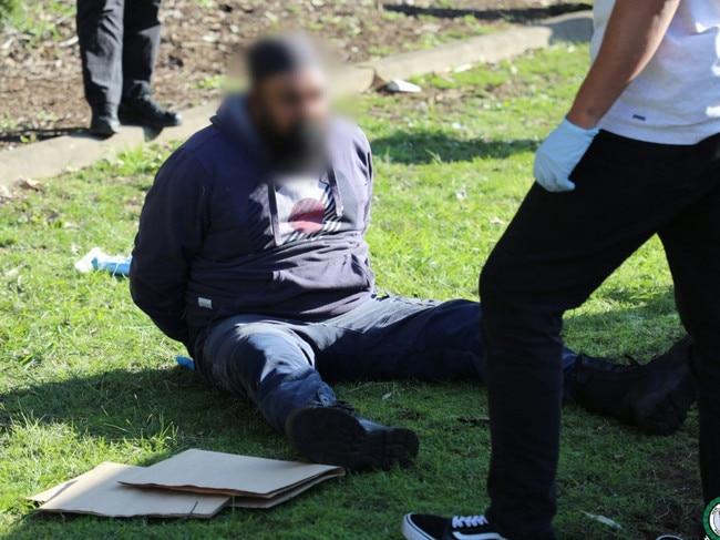 All of the men were refused bail to appear before court. Picture: NSW Police