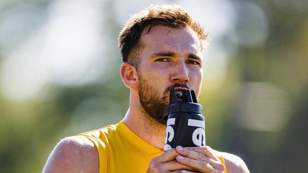 Richmond Football club training at Punt Road Oval.Noah Balta . Source: instagram/richmond_fc