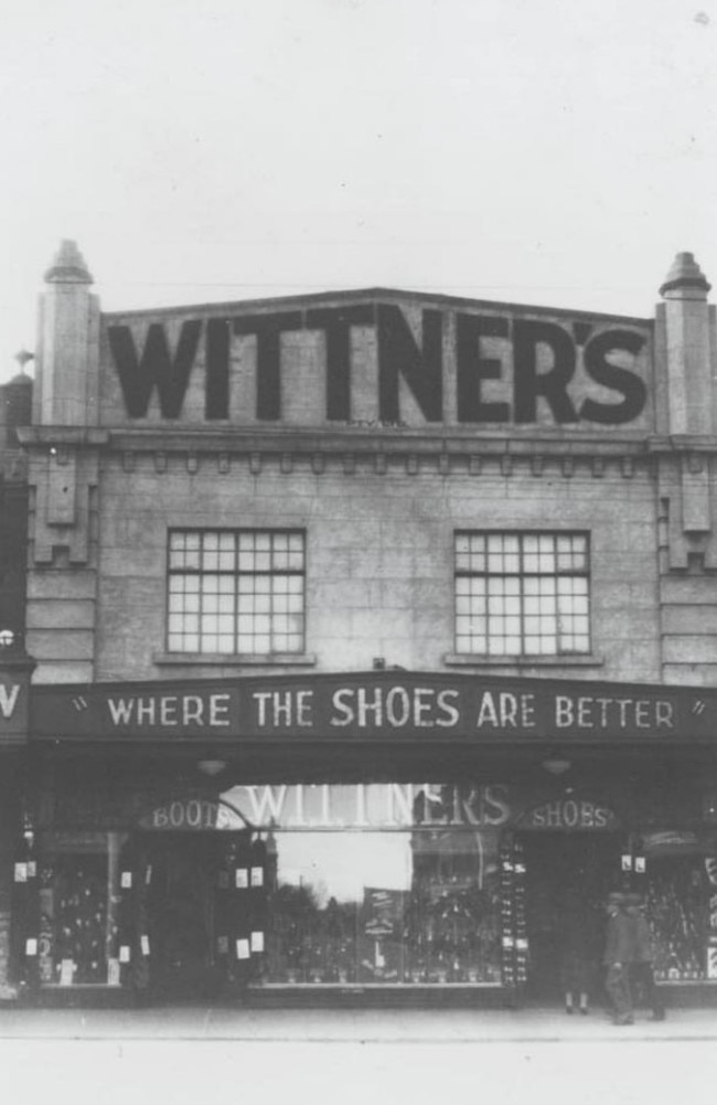 Wittner’s first store in Footscray. Picture: Facebook