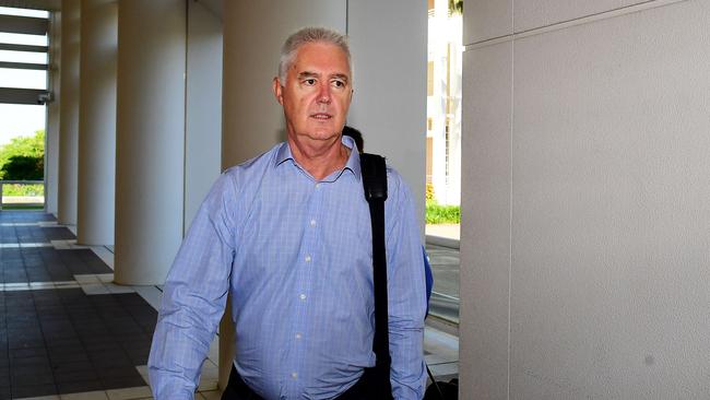 Former NT Police commissioner John McRoberts outside the NT Supreme Court