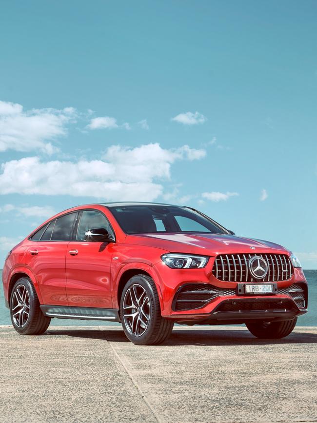 A Mercedes-Benz GLE coupe