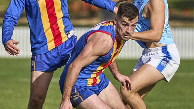 Old Ignatians captain Will Abbott is one of the competition’s best midfielders. Picture: Matt Loxton