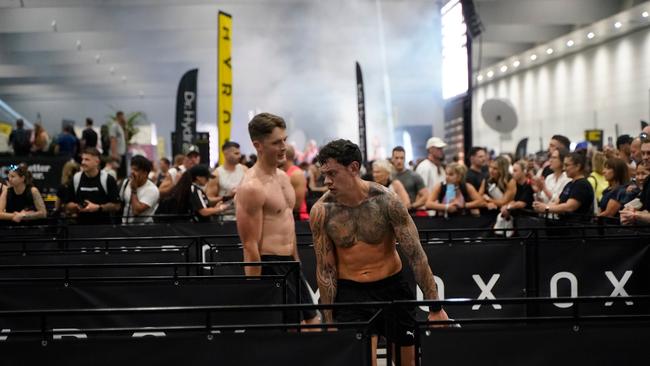 10000 athletes put their fitness to the test in a massive Hyrox competition this weekend (14-15 Dec) at Melbourne Exhibition and Convention Centre. Picture Valeriu Campan