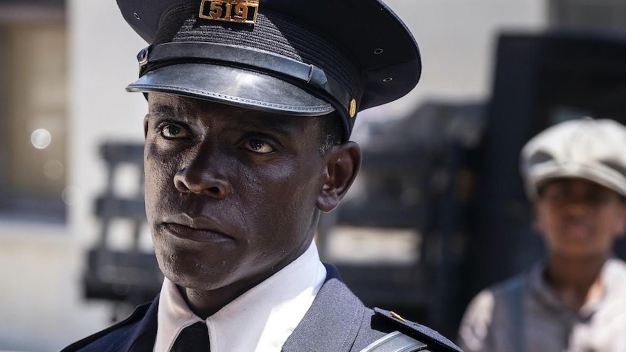 Chris Chalk’s Paul Drake starts the series as a young black police officer being ‘leaned on’ by his white superiors