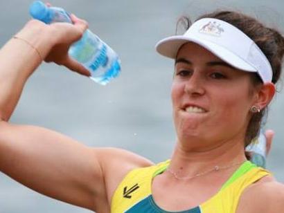 Rower Genevieve Horton has been selected in the double skull for the Rio Olympics. She is pictured here with her teammate and two-time Olympian Sally Kehoe.