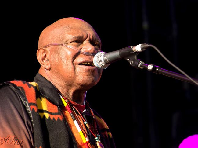 Archie Roach playing at WOMADelaide 2021.  Pic: Rob Sferco