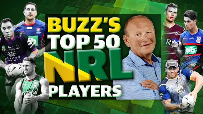 Buzz Rothfield's top 50 NRL players for 2018 have been revealed.