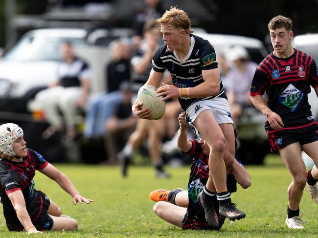 Charlie Heidke of the Berry Shoalhaven Heads Magpies U18s. Picture: Tahlia Crane Photography