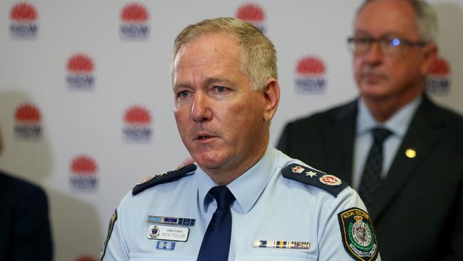 NSW Police Commissioner Mick Fuller. Picture: NCA NewsWire / Damian Shaw