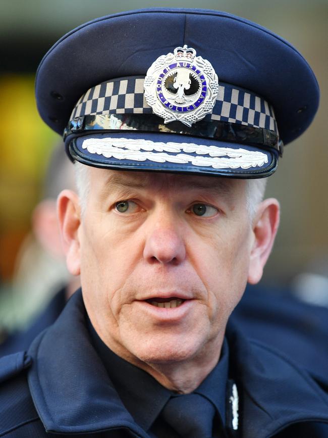 SA Police Commissioner Grant Stevens. Picture: AAP / David Mariuz