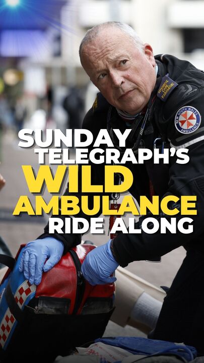 Inside wild ambulance ride along