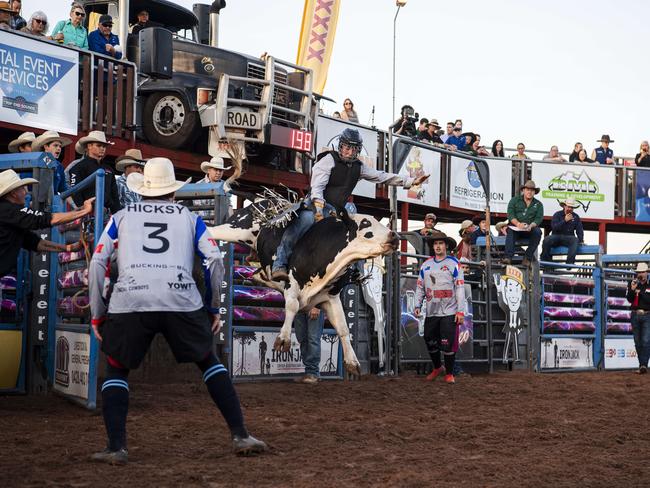 All the action at the sold-out 50th iteration of the Noonamah Tavern and Rodeo. Picture: Pema Tamang Pakhrin