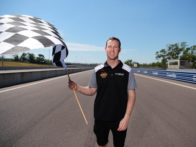 Dave Reynolds, the 2017 Bathurst 1000 winner, which took out the most outstanding sports coverage. Picture: Keri Megelus