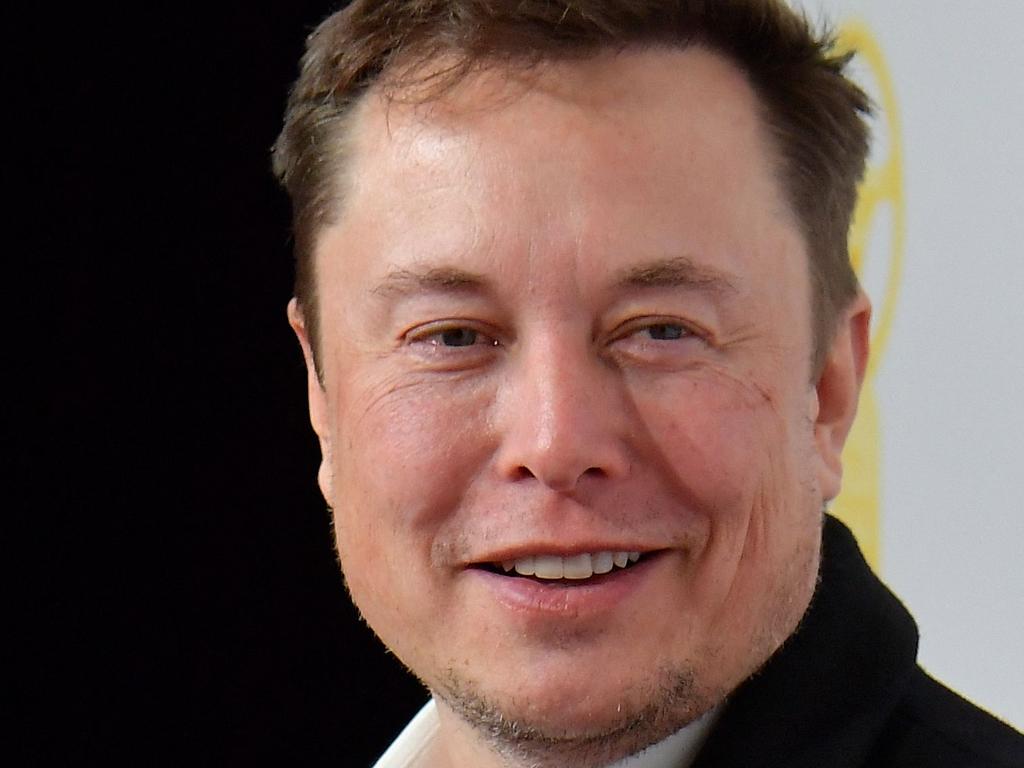 Elon Musk, CEO of Tesla and SpaceX. Picture: AFP