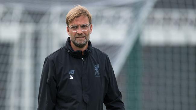 Liverpool's German manager Jurgen Klopp  must be thinking ... not again!