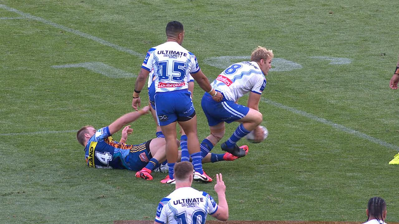 Aiden Tolman took a quick tap rather than a penalty goal which proved to be costly.