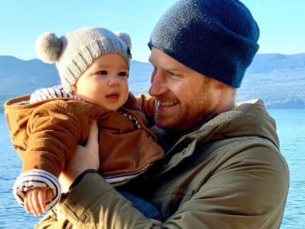 Prince Harry and baby Archie in Canada. Picture: Instagram