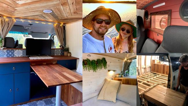 Andrew Garnett and Jamie Lawson are the faces behind Blackbird Camper Co. Pictures: Contributed
