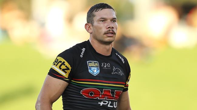 Brent Naden is determined to fight his way back into Penrith’s first grade team. Picture: Getty Images