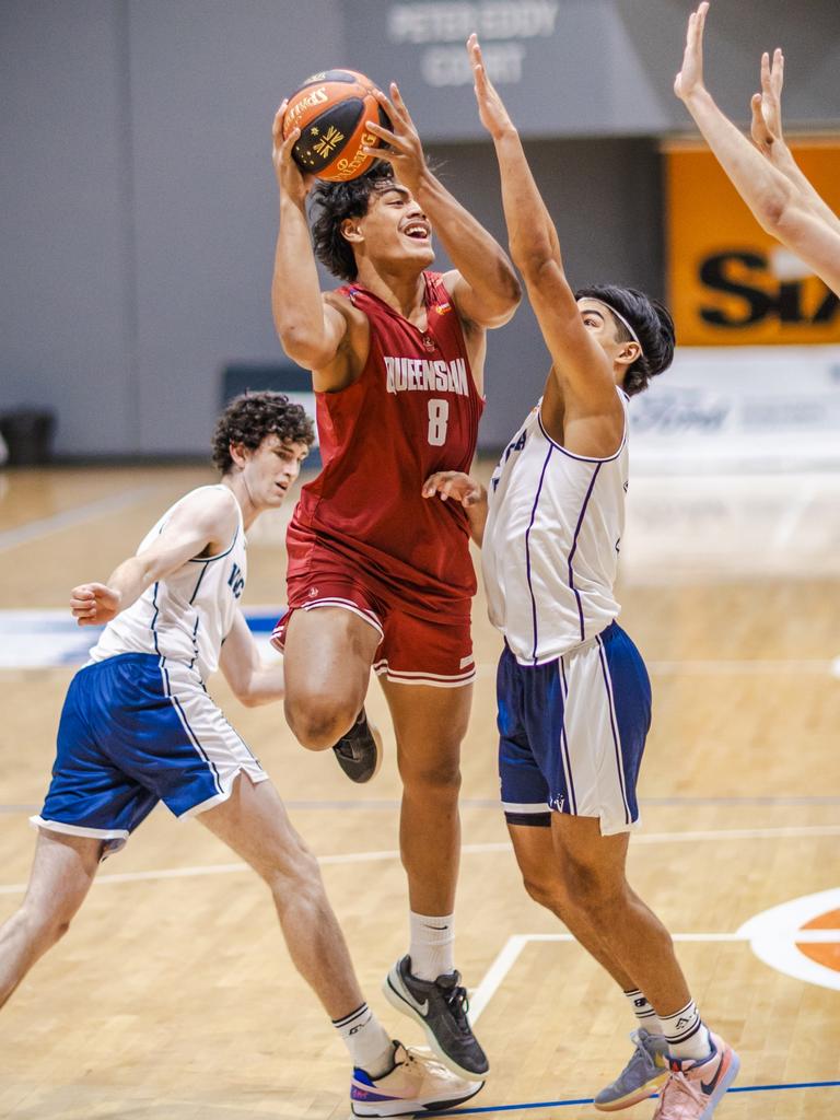 Queensland teenage sensation Roman Siulepa in action at the U20 National Championships. Picture: Taylor Earnshaw