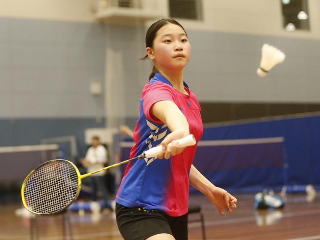 Victorian Badminton Open. Rosaland Yu . Picture: Valeriu Campan