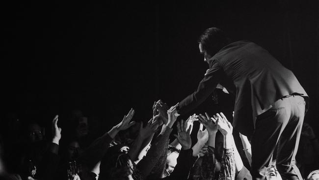 Australian singer, songwriter and author Nick Cave performing at the Beacon Theatre in New York City, March 27 2022. Picture: Megan Cullen