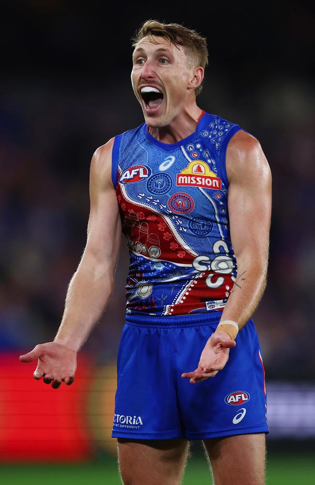 Dale was left “stranded” on 49 touches. Picture: Morgan Hancock/Getty Images