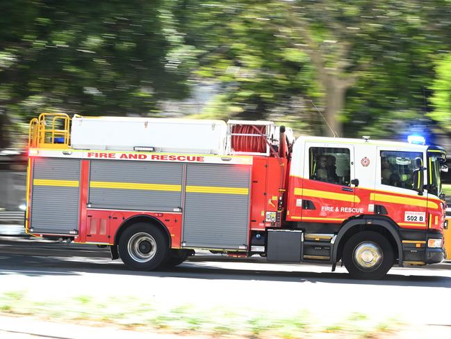 Crime scene closed after trucks destroyed in depot blaze