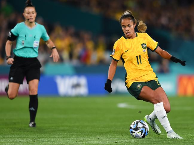 Optus Sport bought exclusive Australian broadcast rights to the FIFA Women’s World Cup, then sublicensed 15 games to free-to-air broadcaster Seven via a tender process. Picture: Getty Images